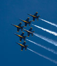 Blue Angels F-18 Navy Flight Demonstration Team