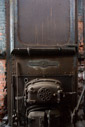 One of two identical boilers that powered the machine shop.