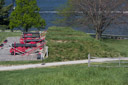 View of the water guns as they might have looked.