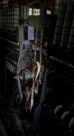 Here an electric motor drives the machines. The machines were originally driven from an overhead shaft