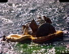 Gemini V safe recovery.  Cooper and Conrad astronauts