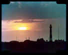 The light house at sunrise Cape Kennedy Air Force Station.