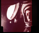 Astronaut Conrad in the Gemini. Gemini V or Gemini XI.