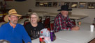 ?, Allan Amos's wife, Donny  Bradford.