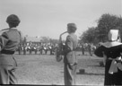 Aged 12 years, 5 months, 23 days
November 11, 1954
Band concert played in the park after the armistice day parade. The saxaphone player may be Sally Gainer. Don't know who the Pilgrim is.