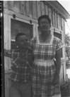 Aged 11 years, 2 months, 18 days.
August 6, 1953.
It was mom's 45 birthday. Happy birthday Mom. We are at the Walston Place.