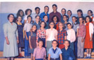 6th grade class. Mrs. Loretta McDonald teacher. 
April 1954 is my guess. 
Front Row - Joe Speck, Mike Wheeler, Donald Roberts.
Second Row - Joyce Davis, Sally Gainer, Nelly Webb, Carolyn Williamson, Sunda Callan.
Third Row - Jetty Sutton, Ben Ray Lovelace, William Menzies, Scott Waddell, Olivia Sifuentes, Pierson Brummett, Donald Kothmann, Patrick Higgins, Melinda Mears.
Back Row - Unknown girl, Mary Ellen Chapman, Pedro Vargas, Eugene Fraizer, Unknown boy, Curtis Leggett, Allan Amos, Joy Speck, Sandra Beth Jackson.