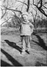 Aged 2 years, 7 months.
December 19, 1944.
Wearing some sort of funny pants. Child is rightly annoyed.