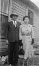 Mom and dad at Ellis Place just before church.
February, 24, 1952