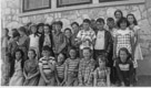 Aged 9 years, 10 months, 7 days.
March 26, 1952.
fourth grade class - teacher Mrs Tomlinson.
Front row - Nellie Wright, Margie Davis, Melinda Mears, Scott Waddell, Mike Wheeler, George Bean, Patrick Higgins, Karen Brace, Sally Gainer.
Back row - Joe Brawley, unknown bow, Possibly Sunda Callan, Two unknowns in back, Donna Jean Smith, Joy Speck, Jetty Sutton, Mary Ellen Chapman, Ben Ray Lovelace, Carlton Pearl, Joe Speck, Possibly Donald Kothman in back, Jim BOb Hodges, George Tomlinson, Billy Castleberry, Sie Rhea Ellis, Olivia Sifuentes, Unknown Girl.