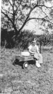 Aged 4 years.

May 19, 1946.

Fourth birthday with cake and Western Flyer wagon I got for my birthday.