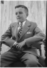 Aged 12 years, 12 days.
June 1, 1954.
I assume that this is a new suit.