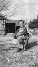 Aged 3 years, 7 months.

December 19, 1945.
Looking quite the executive here.  Very serious little dude.