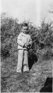 Aged 3 years, 6 months, 1 day.
November 20, 1945.
By a thicket at the Johnson Place.