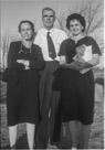 February 10, 1962.
Uncle Dewie, Maybelle and her neice.