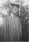 Aged 18 years, 12 days.

May 31, 1960.

Three days before high school graduation on June 3 1960.