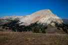 Beartooth Butte  (10,512 ft) as seen from the fire tower on Clay Butte(9,811 ft).