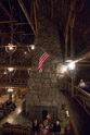 Old Faithful Inn Lobby. I ate in the dining room 3 evenings then drove to Gardiner Montana where I had a motel room. It was a nice drive in the autumn evening after a long day of photography.