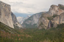 Yosemite Valley as seen from Big Oak Flat Road.