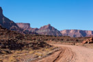 This road is obviously gravel all the way. It is fairly well maintained.