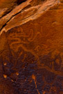 Native American Rock Art, Kane Creek, Moab, Utah