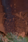 Native American Rock Art, Kane Creek, Moab, Utah