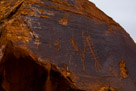 Native American Rock Art, Kane Creek, Moab, Utah