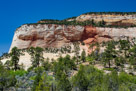 On the road through Zion National Park