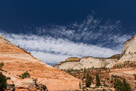 On the road through Zion National Park